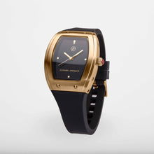Exclusive and minimalistic gold watch Edvard Erikson watch E1Brushed Gold